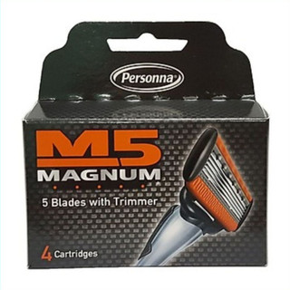Hộp 4 lưỡi dao cạo râu M5 magnum