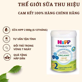 Sữa Hipp Organic số 2 800g