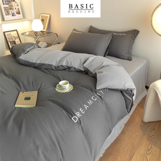 Bộ 4 món cotton linen dream city phong cách hàn quốc cao cấp