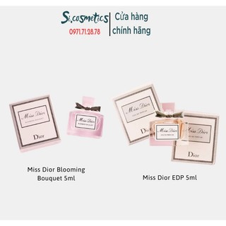 [ Nắp vặn ] Nước hoa mini nữ Miss Dior Absolutely Blooming 5ml