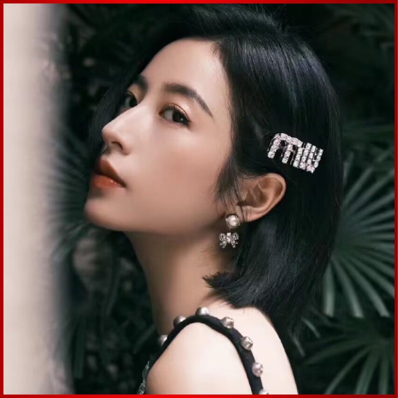 kẹp tóc đính đá Min