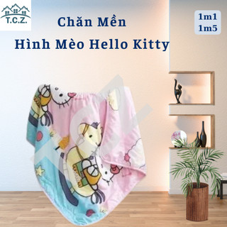 Chăn đũi hè thu COTTON 2 mặt cho bé