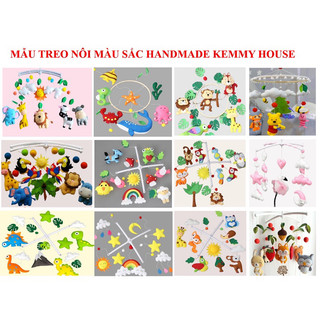 TOP mẫu treo nôi handmade kích thích thị giác cho bé