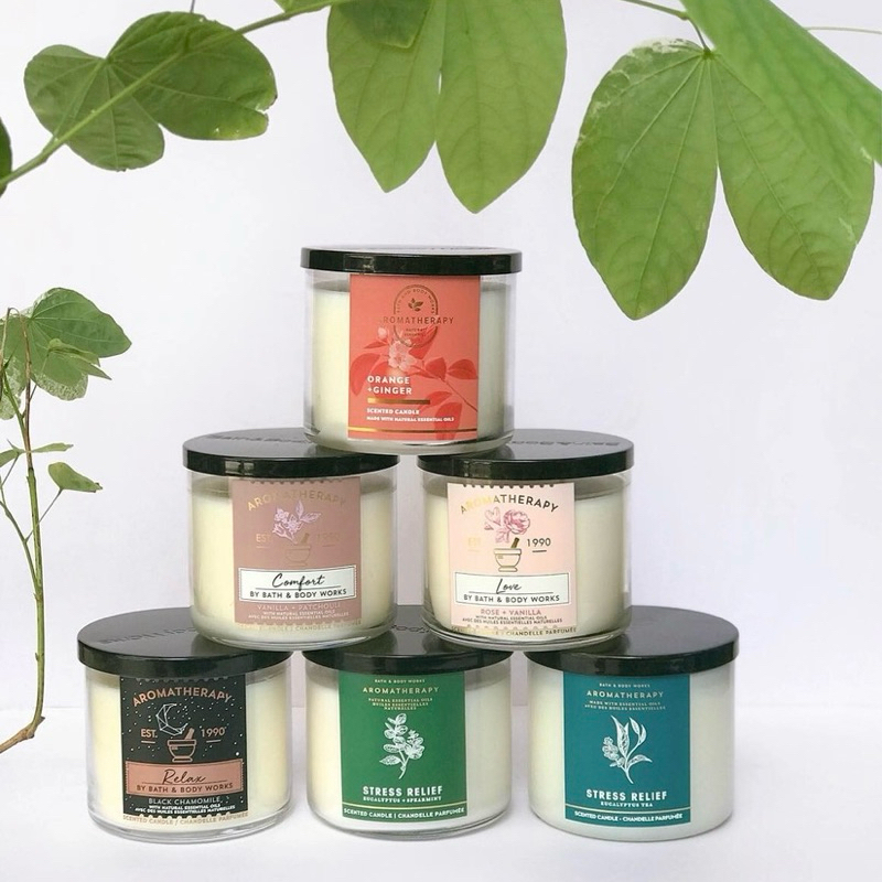 Nến thơm 3 tim Bath & body works 411g