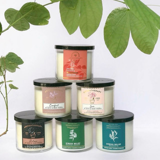Nến thơm 3 tim bath & body works 411g