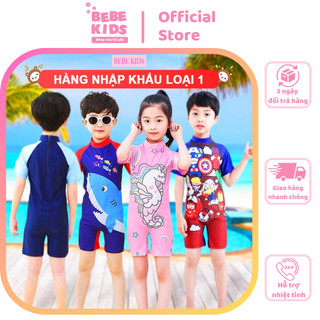 [XẢ HÀNG] Đồ bơi bé gái nhập khẩu cao cấp Bebekids, Đồ bơi bé trai liền thân họa tiết hoạt hình nhiều màu sắc 3-11 tuổi