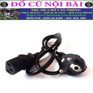 Dây cáp nguồn pc laptop 1m - 1m5 - 1m8 loại xịn - hàng bãi