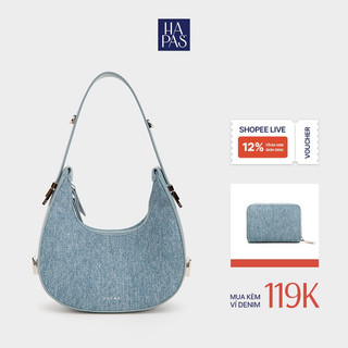 Túi Xách Nữ Đeo Vai Belle Of Denim In You Hobo Đáy Tròn Sz 22 HAPAS - TDV221019