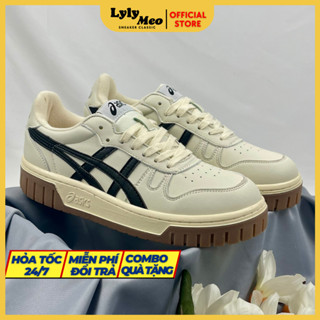 Giày Thể Thao Asics Court MZ Cream Black Gum Full Box,Giày Asics nam nữ Hàng chuẩn 1:1 bản cao cấp full PK, siu hot