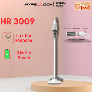 Máy hút bụi cầm tay, Máy hút bụi cầm tay không dây Hyperrock HR3009, sạc điện, Máy hút bụi xe hơi, Hút bụi gia đình
