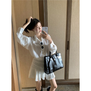 Đầm sơ mi trắng hot trend thiết kế cá tính order