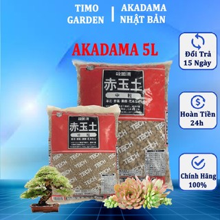 Đất nung AKADAMA Nhật Bản 5L (4kg) giá thể trồng bonsai, sen đá, phân nền thủy sinh