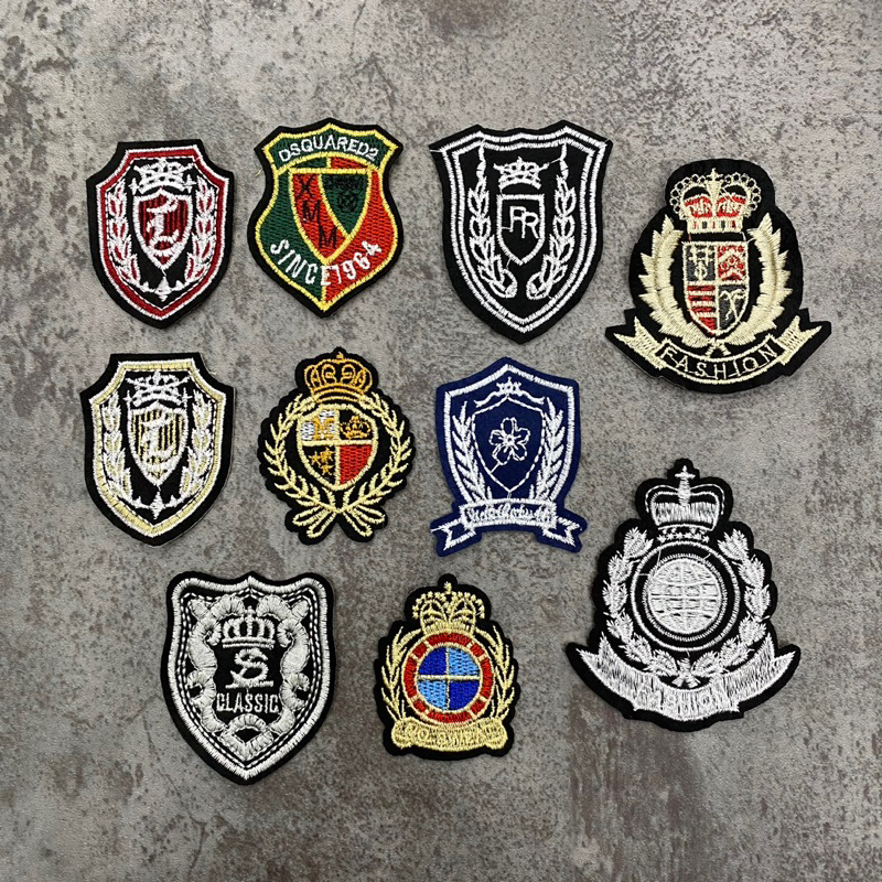 Miếng vá quần áo rách , patch vải ủi nhiệt các hình gắn áo Nam