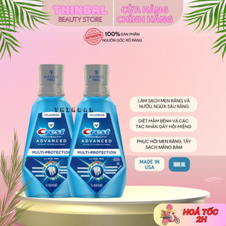 Nước Súc Miệng Diệt Khuẩn Crest Pro-Health Advanced 1L Mỹ