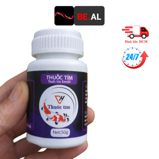 Thuốc tím tắm cá trị nấm ký sinh trùng cho hồ cá cảnh xử lý nước nhiễm khuẩn cho ao nuôi, khử mùi