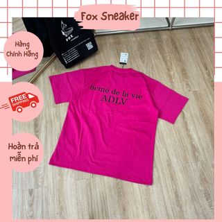 Áo thun adlv basic màu hồng chính hãng | fox sneaker