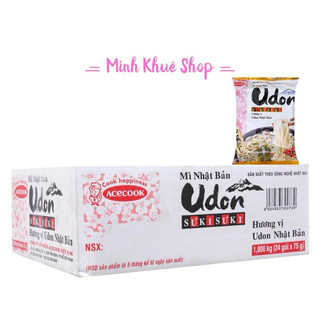 Thùng mỳ Undon Sưki Hương vị Nhật Bản hàng công ty