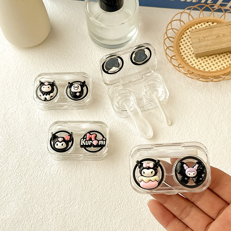 Khay có ron đựng lens Kuromi  ANGEL EYES