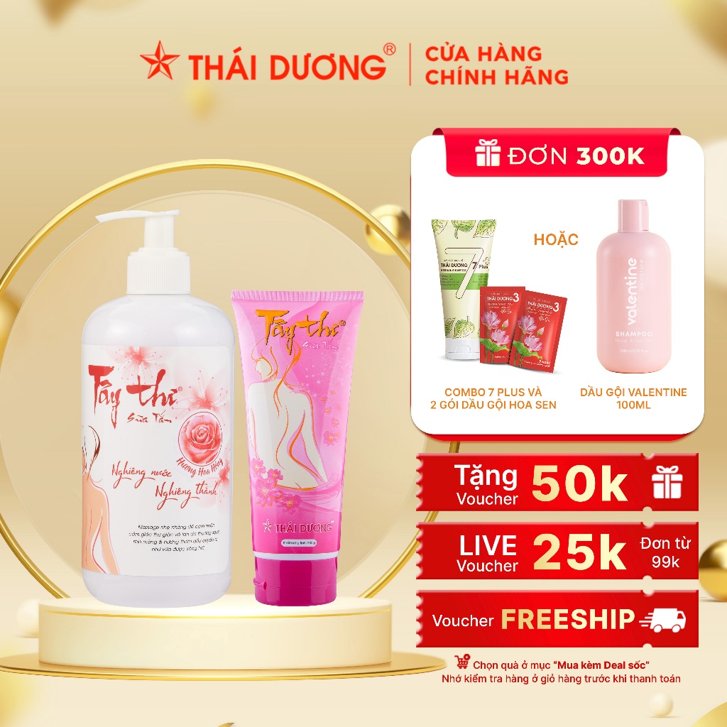 Sữa tắm Tây Thi giúp làm giảm mụn, phục hồi và làm sạch da 200ml, 480ml - Sao Thái Dương