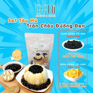 Set nguyên liệu tàu hũ trân châu đường đen (5-6 hũ)