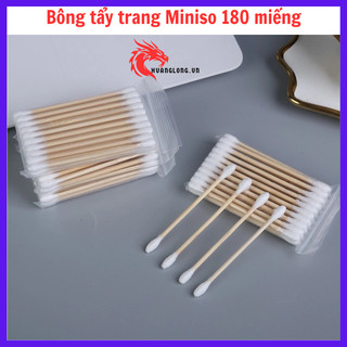 Bịch tăm bông 100 que thân gỗ