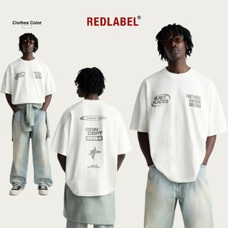 Áo Thun REDLABEL "QUIET PLACES" Tshirt, Áo Phông Nam Nữ Form Rộng Tay Lỡ Cao Cấp Cá Tính Chất Cotton Dày Dặn