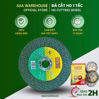 Đá cắt inox, đá cắt sắt hd 107mm xanh - đá cắt hải dương xanh 1 tất