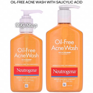 Sữa Rửa Mặt Neutrogena Oil Free Acne Wash 269ml