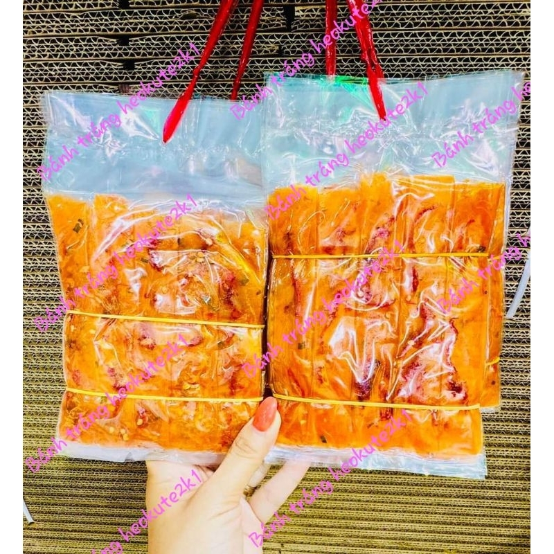 Bánh tráng dẻo cuộn khô bò