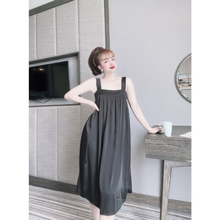  Váy lụa mặc nhà, đầm ngủ bigsize cao cấp chất mềm đẹp