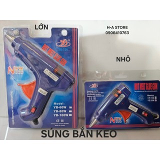Súng bắn keo nến silicon điện nhỏ 20W / lớn 60W