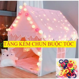 TẶNG 5 CHUN TÓC- Lều công chúa, lều hoàng tử mẫu mới cho bé LOẠI TO