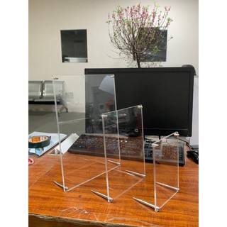 Khung ảnh để bàn trong suốt khổ size a4 kt 21x30, a5 kt 15x21 , a6 kt 10x15, kt 13x18cm