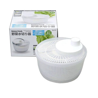 Rổ quay rau sống Rotary ráo nước TMALL Nội địa Nhật Bản