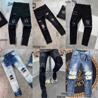 Quần jean nam Dsquared2 khoá lệch cao cấp mới nhất_shop tự chụp