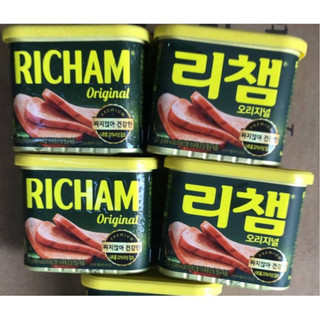 Thịt hộp richam hàn quốc 340g/ hộp-리챔 340그램