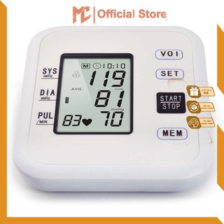 Máy đo huyết áp bắp tay điện tử loại tốt đo nhịp tim nhanh và chính xác arm style