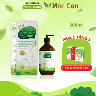 Nước tắm gội thảo dược cho bé Bobber ngừa mụn ngứa, rôm sảy, hăm da hộp 300ml
