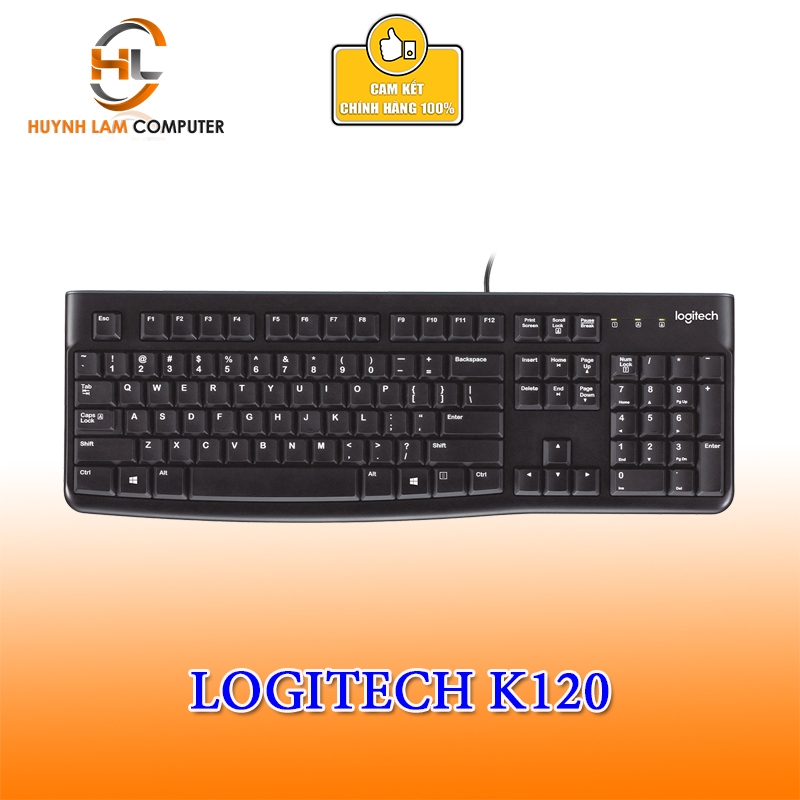 Bàn phím Logitech K120 - Digiworld phân phối