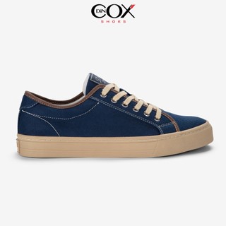 Giày sneaker vải canvas nam nữ e12 dark navy dincox
