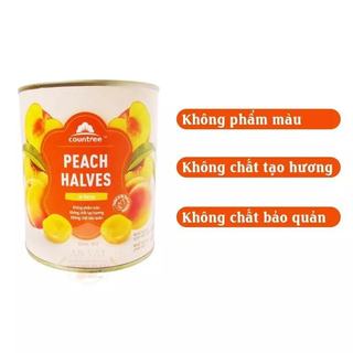 🍑🍑 ĐÀO NGÂM HALVES COUNTREE 820G 🍑🍑