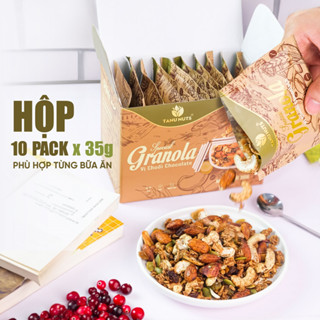 Ngũ cốc granola siêu hạt Special TANU NUTS gói nhỏ mix hạt dinh dưỡng ăn kiêng tiện lợi cho bà bầu