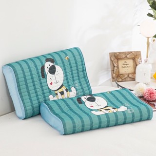 Gối trẻ em, gối cao su non latex trẻ em từ 1 đến 10 tuổi Kích Thước 25x45cm_ Nice Houce