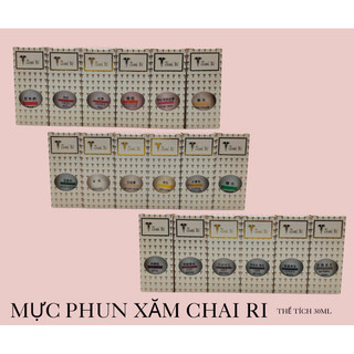 ✨💫🌺 Mực phun xăm trairi chính hãng 30ml ✨💫🌺