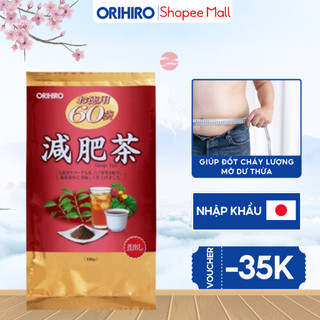 Trà Genpi hỗ trợ giảm mỡ thừa Orihiro Nhật Bản 60 gói/túi