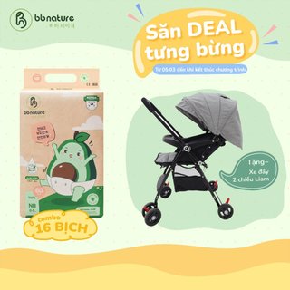 Tã bỉm bb nature cho bé đủ size nb/dán s,m / quần m,l,xl,xxl,3xl,4xl