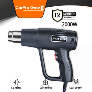 Máy khò nhiệt,khò hơi nóng cầm tay mini 2000W,bọc màng co giỏ quà tết