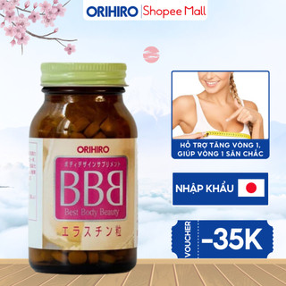 Tăng kích thước và săn chắc ngực BBB Best Beauty Body Orihiro Nhật Bản 300 viên