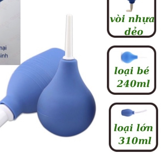 Dụng cụ thụt rửa hậu môn bình xịt rửa vệ sinh âm đạo phụ nữ hỗ trợ điều trị phụ khoa