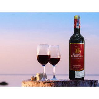 Rượu vang Pháp nhập khẩu nguyên chaiPrince De Poujols Malbec Cuvee Exception